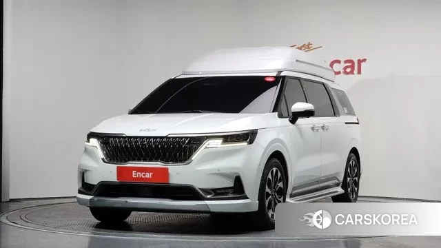 Kia Carnival 4th generation 2021 Белый из Кореи