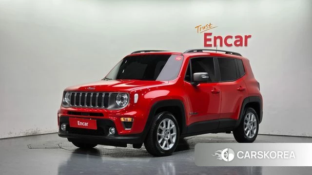 Jeep Renegade 2019 Красный из Кореи