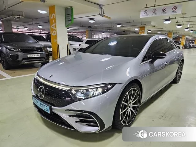 Mercedes-Benz EQS V297 2022 Серебряный из Кореи