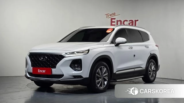 Hyundai Santa Fe TM 2020 Белый из Кореи