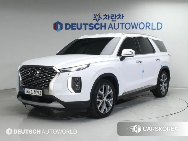 Hyundai Palisade 2021 Белый из Кореи