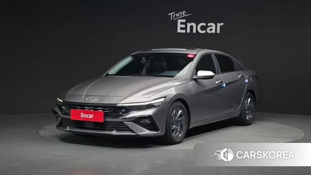Hyundai The New Avante Hybrid (CN7) 2023 Серебристо-серый из Кореи