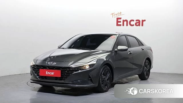 Hyundai Avante (CN7) 2022 Серый из Кореи