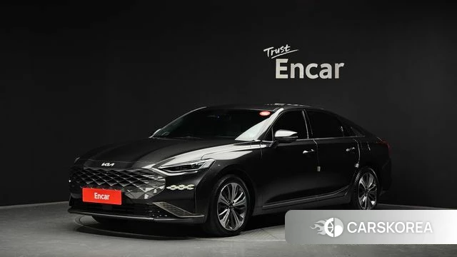 Kia K8 Hybrid 2022 Серый из Кореи