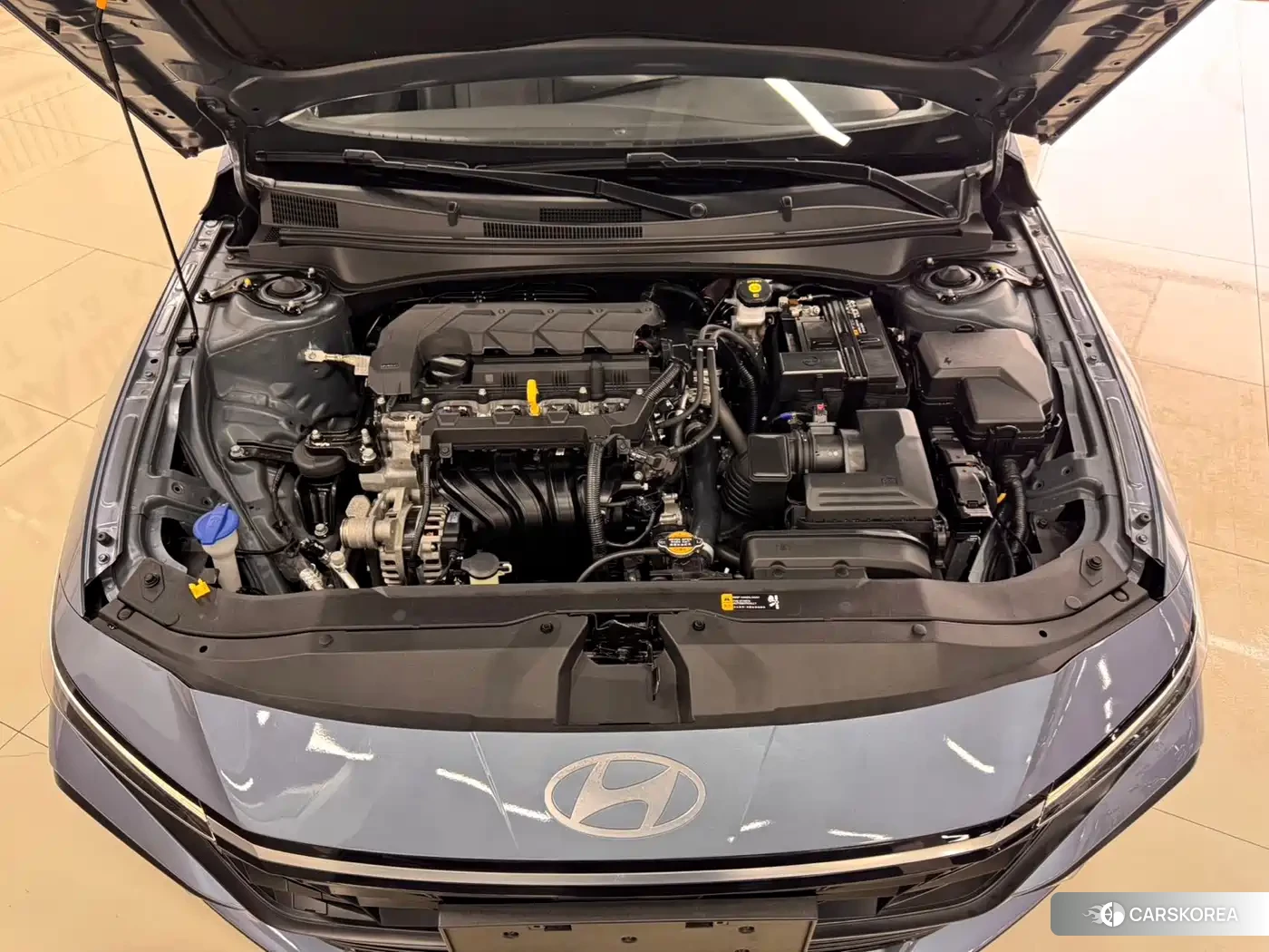 Hyundai Elantra 2023 Синий из Китая