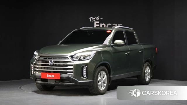 Ssangyong The New Rexton Sport 2023 Зеленый из Кореи