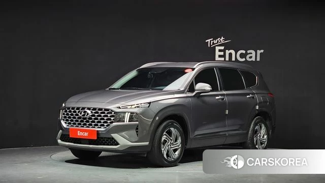 Hyundai The New Santa Fe 2020 Серый из Кореи