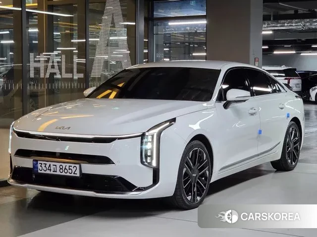 Kia The New K8 Hybrid 2025 Белый из Кореи