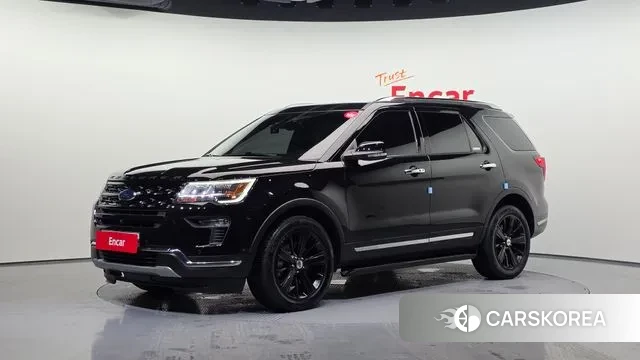 Ford Explorer 2019 Черный из Кореи