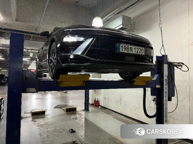 Hyundai Sonata D Edge (DN8) 2023 Черный из Кореи