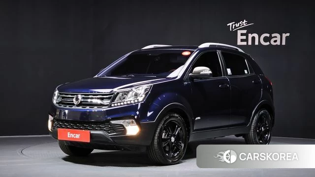 Ssangyong New Style Korando C 2018 Синий из Кореи