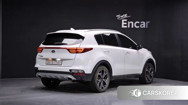 Kia Sportage The Bold 2021 Белый из Кореи