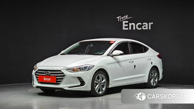 Hyundai Avante AD 2018 Белый из Кореи