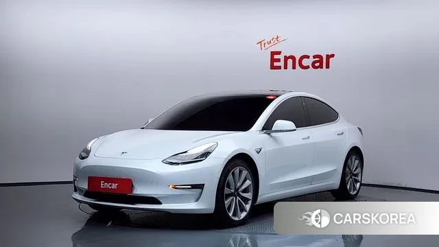 Tesla Model 3 2020 Белый из Кореи