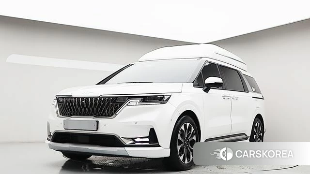 Kia Carnival 4th generation 2023 Белый из Кореи