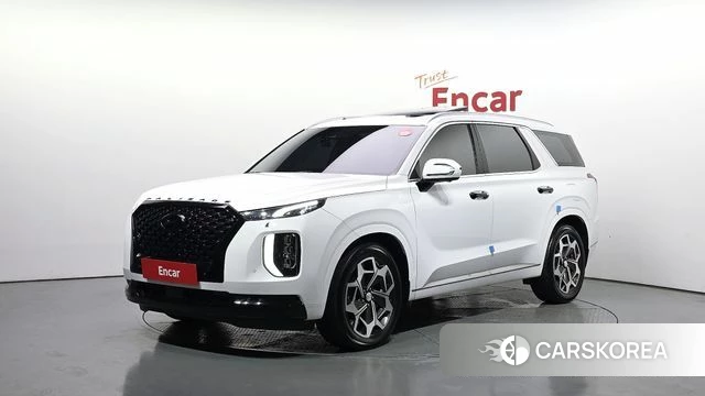 Hyundai Palisade 2022 Белый из Кореи