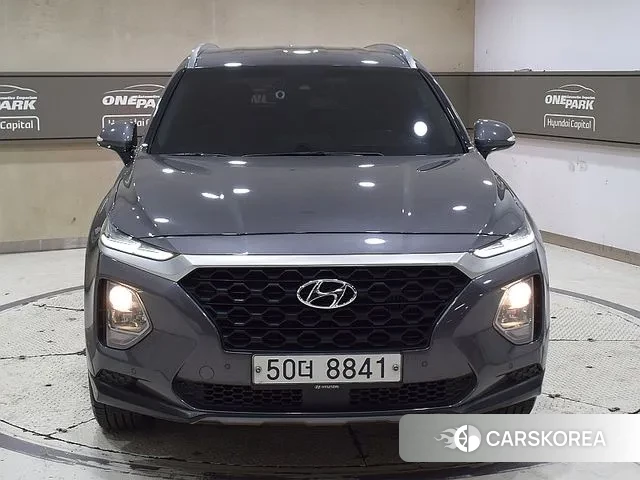 Hyundai Santa Fe TM 2019 Серый из Кореи