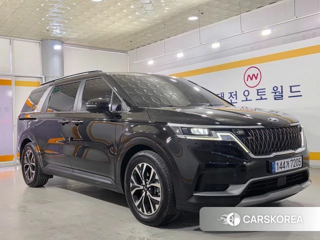 Kia Carnival 4th generation 2021 Черный из Кореи