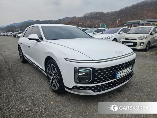 Hyundai Grandeur Hybrid (GN7) 2023 Белый из Кореи