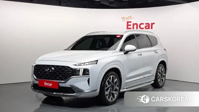 Hyundai The New Santa Fe 2021 Белый из Кореи