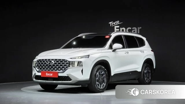 Hyundai The New Santa Fe 2021 Белый из Кореи