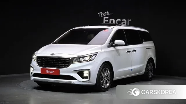 Kia The New Carnival 2018 Белый из Кореи