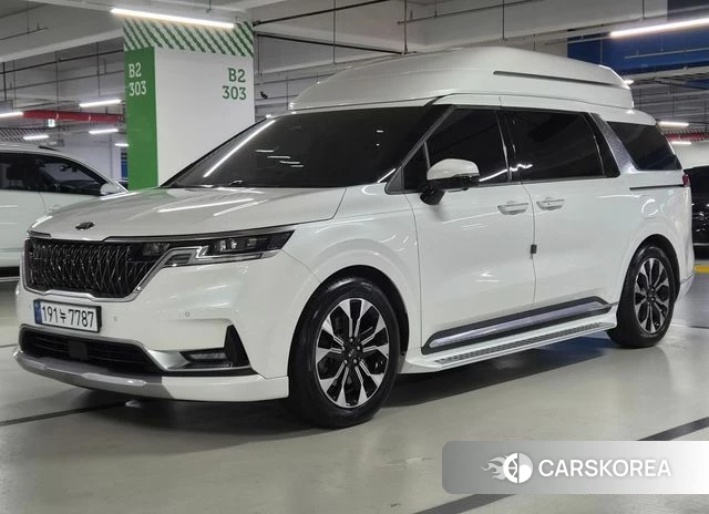 Kia Carnival 4th generation 2021 Белый из Кореи