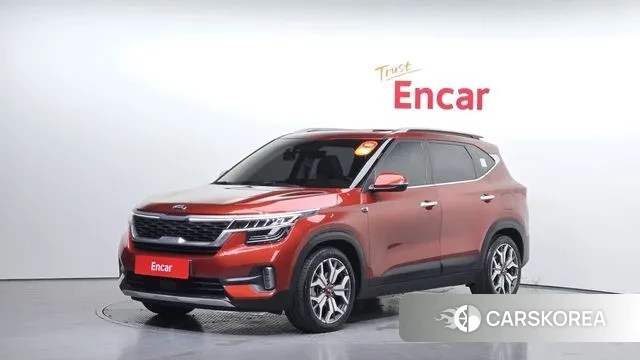 Kia Seltos 2019 Оранжевый из Кореи