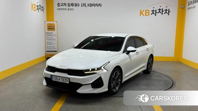 Kia K5 3rd generation 2022 Белый из Кореи