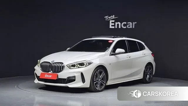 BMW 1 Series (F40) 2023 Белый из Кореи