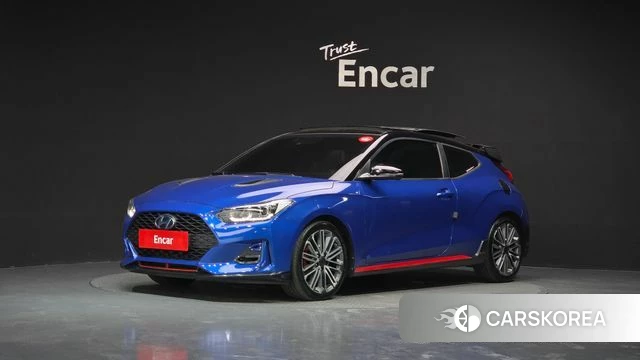 Hyundai Veloster (JS) 2019 Синий из Кореи