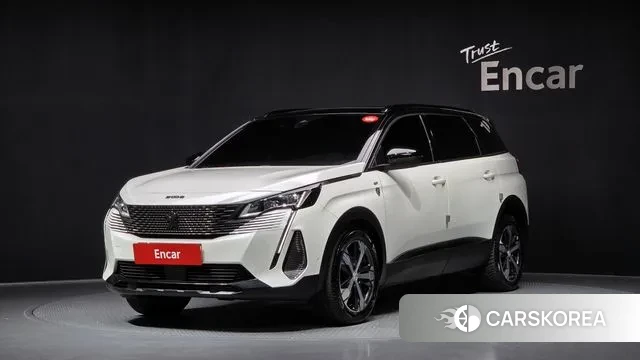 Peugeot 5008 second generation 2022 Белый из Кореи