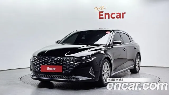 Hyundai The New Grandeur IG Hybrid 2020 Черный из Кореи