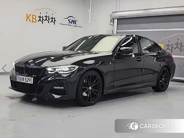 BMW 3 Series (G20) 2021 Черный из Кореи