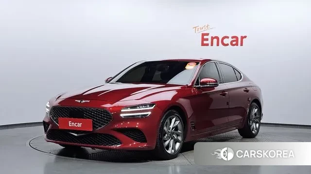 Genesis The New G70 2023 Красный из Кореи