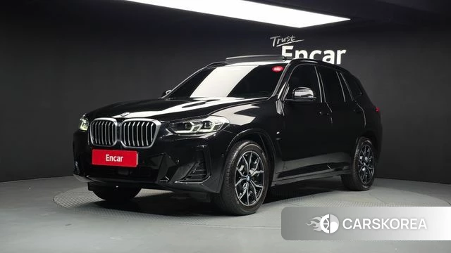 BMW X3 (G01) 2023 Черный из Кореи