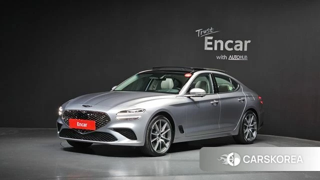 Genesis The New G70 2023 Серебристо-серый из Кореи