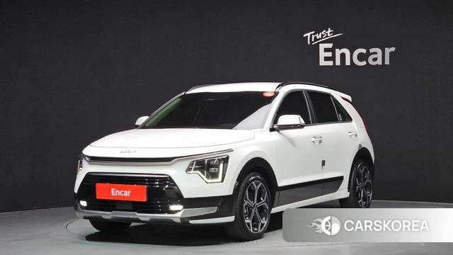 Kia Di Ol Nu Niro 2022 Белый из Кореи