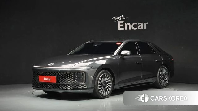 Hyundai Grandeur Hybrid (GN7) 2023 Черный из Кореи