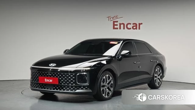 Hyundai Grandeur (GN7) 2023 Черный из Кореи