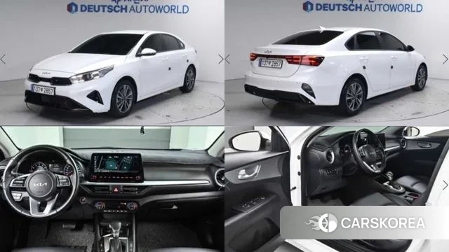 Kia The New K3 2nd generation 2022 Белый из Кореи