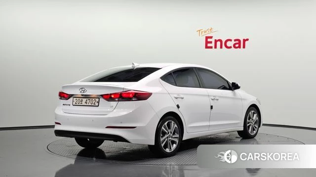 Hyundai Avante AD 2018 Белый из Кореи