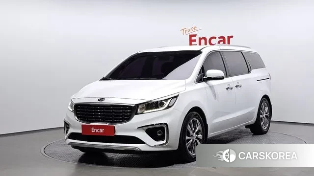 Kia The New Carnival 2019 Белый из Кореи