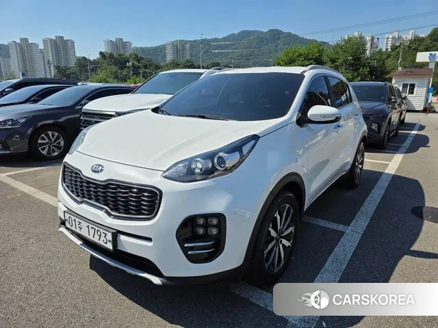 Kia Sportage 4th Generation 2018 Белый из Кореи