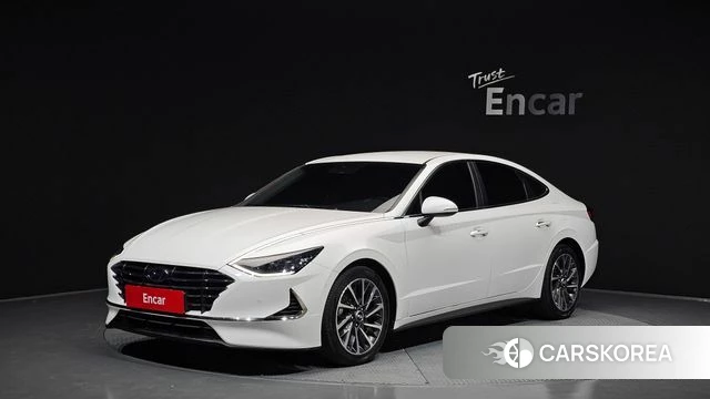 Hyundai Sonata (DN8) 2019 Белый из Кореи