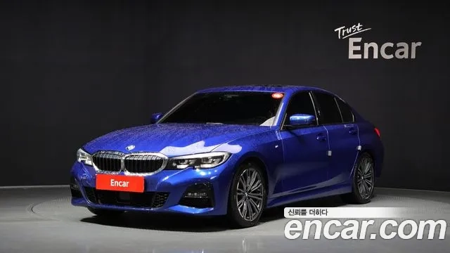 BMW 3 Series (G20) 2020 Синий из Кореи