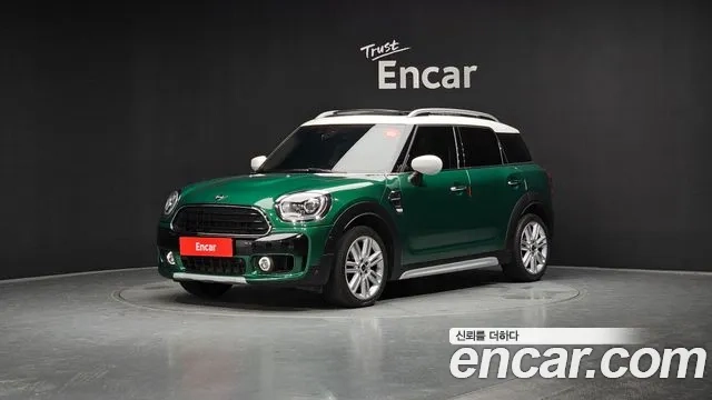 Mini Cooper Countryman 2020 Зеленый из Кореи