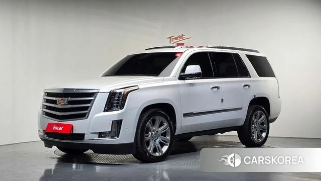 Cadillac Escalade 2018 Белый из Кореи