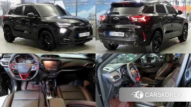 Chevrolet (GM Daewoo) Trailblazer 2022 Черный из Кореи