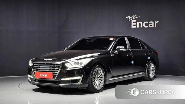 Genesis EQ900 2018 Черный из Кореи